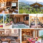 Luxury Chalet, Spa, Sauna, Fitness & 180 Views Chalé